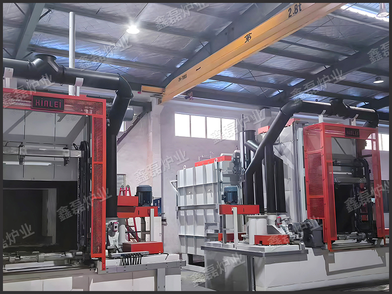 3t可控气氛盐淬箱式多用炉生产线