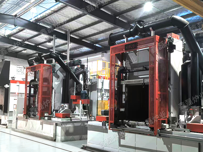 3t可控气氛盐淬箱式多用炉生产线