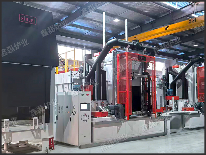 3t可控气氛盐淬箱式多用炉生产线